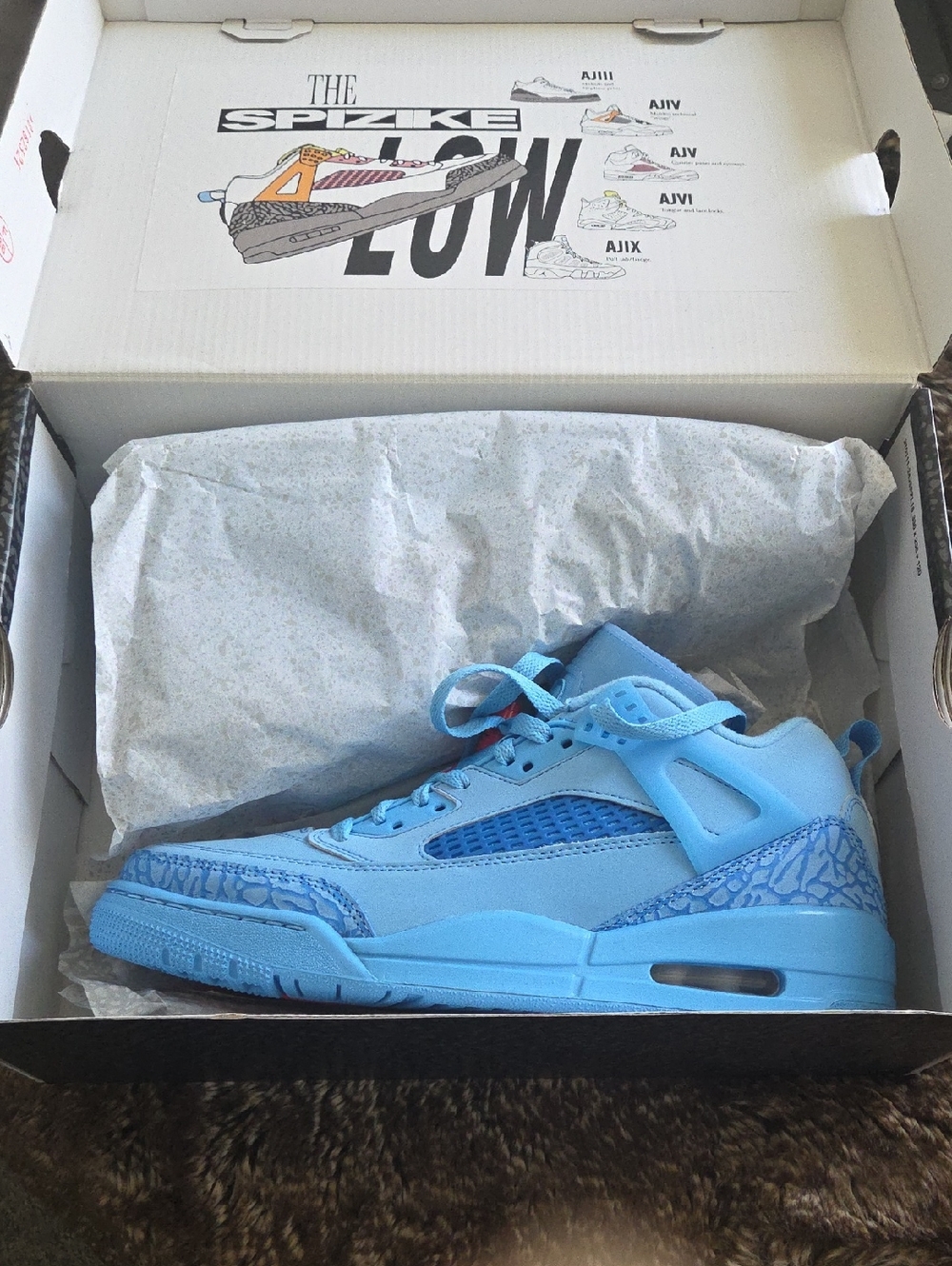 Rare HOUSTON OILER JORDAN SPIZIKE SIZE 9